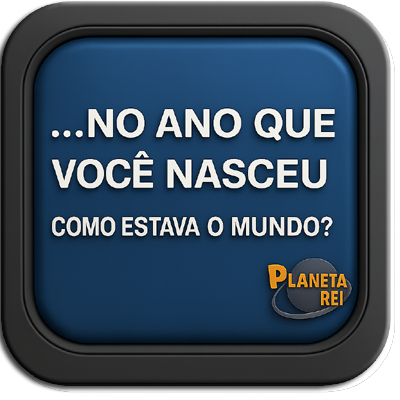 Como estava o mundo no ano que você nasceu